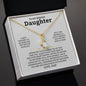 To My Badass Daughter | Alluring Beauty necklace