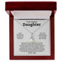To My Badass Daughter | Alluring Beauty necklace