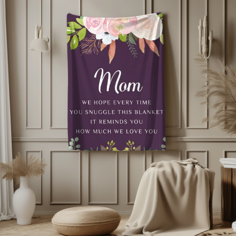 To My Mom | FLM Arctic Fleece Blanket 50x60